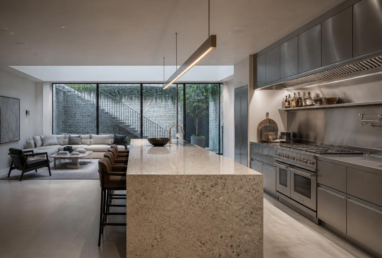 Kitchen cabinetry detail
