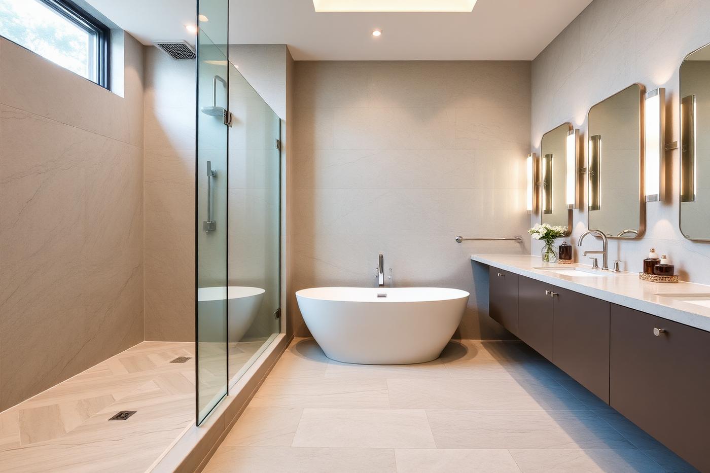 Completed bathroom