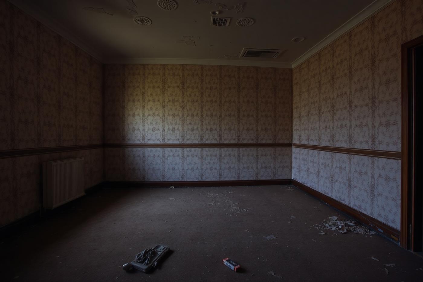 House interior before renovation works