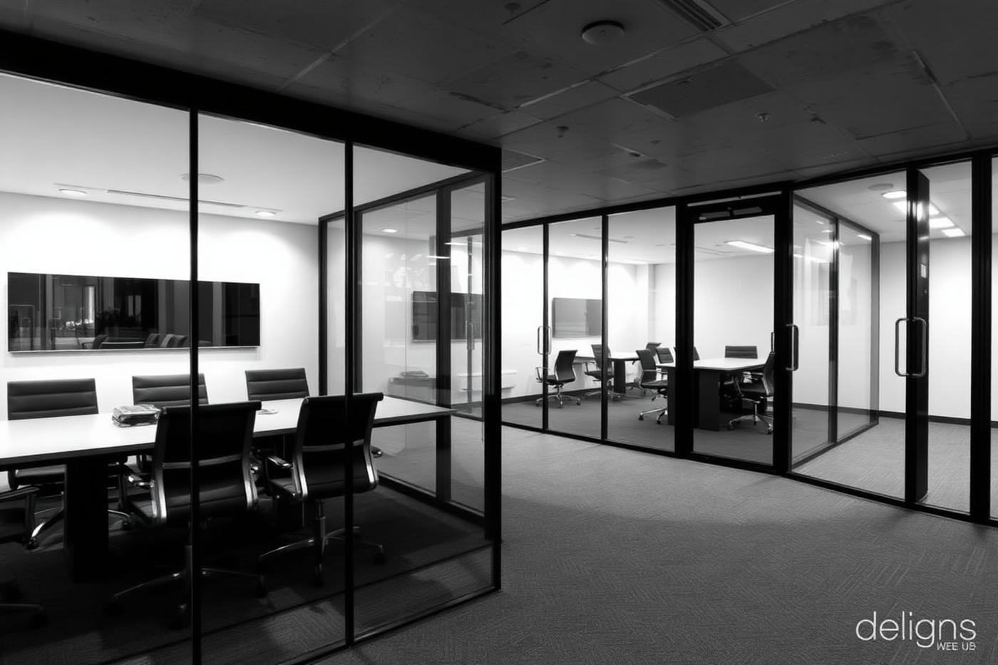 Commercial space after refurbishment